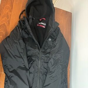 Fleece Lined Wolverine Black Jacket